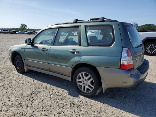 SUBARU FORESTER 2 2006 green  gas JF1SG67626H750954 photo #3