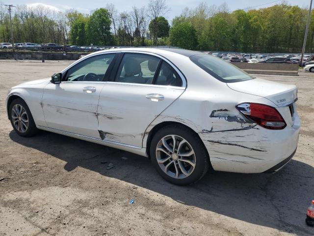 Vin: 55swf4kb1gu172577, lot: 55076735, mercedes-benz c-class 300 4matic 20162