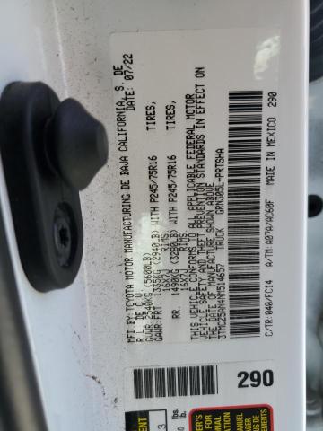 2022 TOYOTA TACOMA DOU 3TMCZ5AN4NM514657