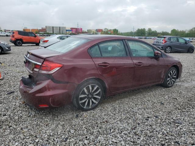 Vin: 2hgfb2f9xfh543609, lot: 55640425, honda civic exl 20153