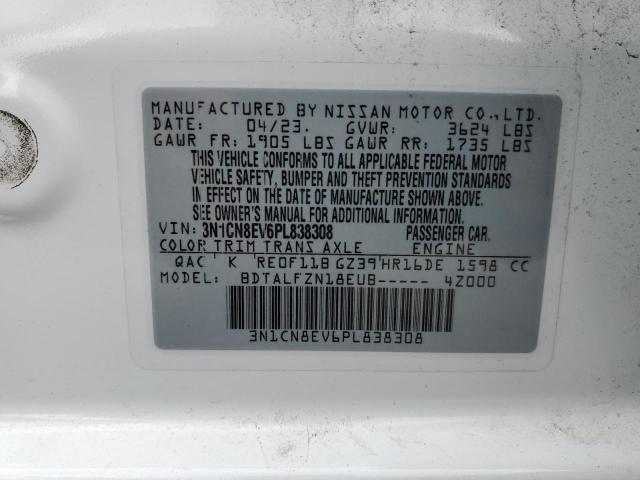 2023 NISSAN VERSA SV - 3N1CN8EV6PL838308