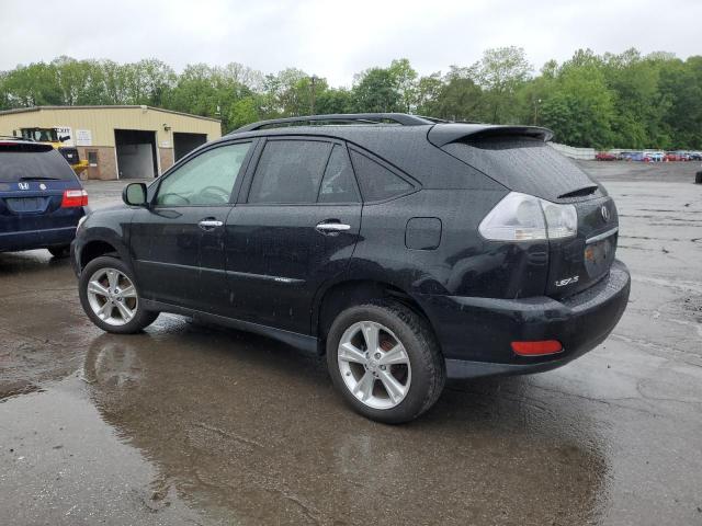 LEXUS RX 400H 2008 black  hybrid engine JTJHW31U782864934 photo #3