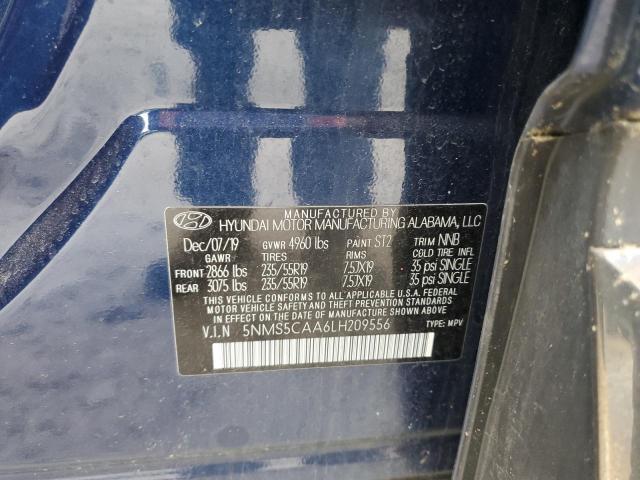 2020 HYUNDAI SANTA FE L - 5NMS5CAA6LH209556