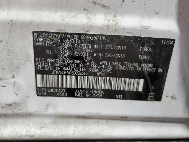 2025 TOYOTA RAV4 SE JTMAB3FV0SD236288