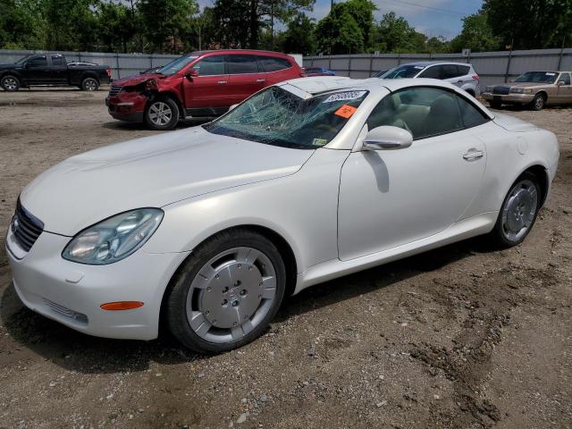 LEXUS SC 430 2003 white converti gas JTHFN48Y730038082 photo #1