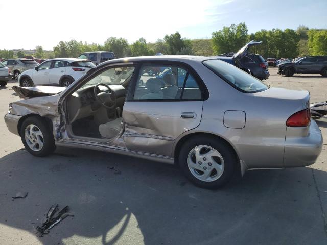 TOYOTA COROLLA VE 1999 gold  gas 1NXBR18E9XZ210292 photo #3