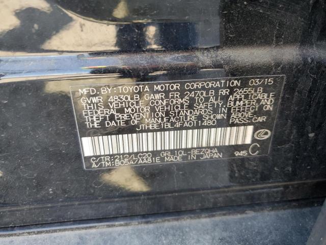 2015 LEXUS GS 350 JTHBE1BL4FA011480