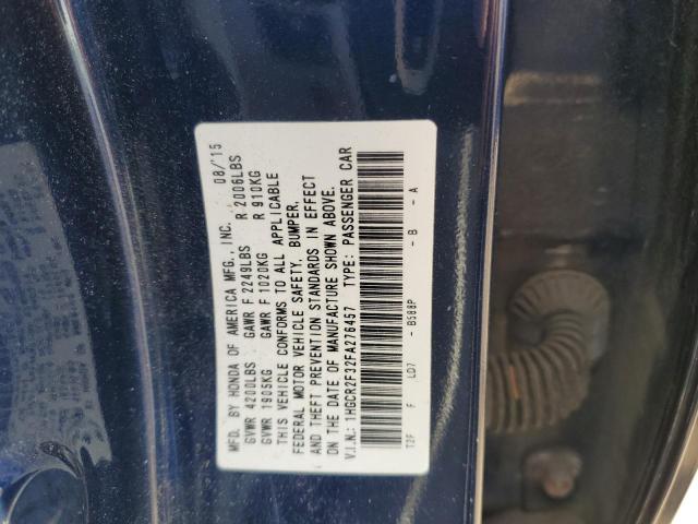 2015 HONDA ACCORD LX - 1HGCR2F32FA276457