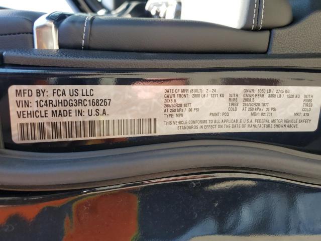 2024 JEEP GRAND CHER - 1C4RJHDG3RC168267