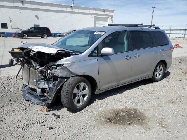 TOYOTA SIENNA LE 2011 silver  gas 5TDKK3DC9BS149113 photo #1