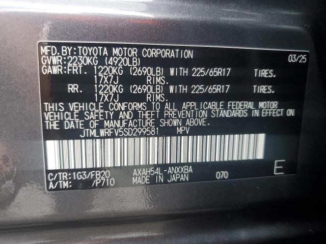 2025 TOYOTA RAV4 LE JTMLWRFV5SD299581