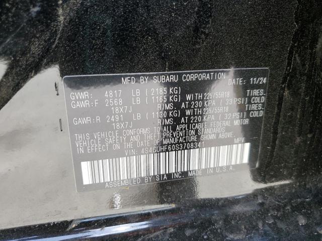 2025 SUBARU CROSSTREK 4S4GUHF60S3708341