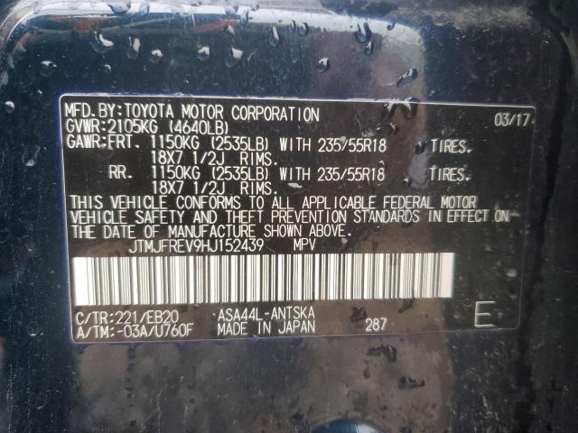 2017 TOYOTA RAV4 SE - JTMJFREV9HJ152439