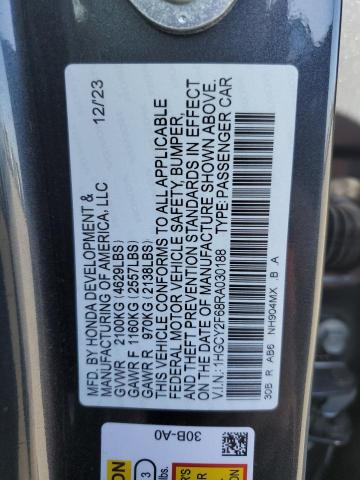 2024 HONDA ACCORD HYB - 1HGCY2F68RA030188