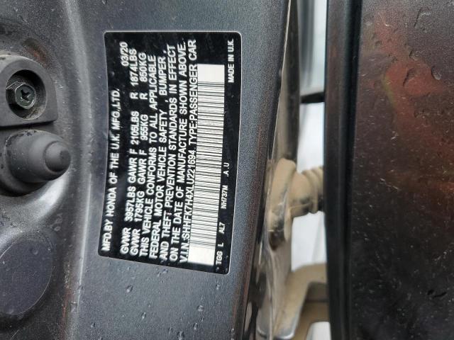 2020 HONDA CIVIC SPOR - SHHFK7H4XLU221694