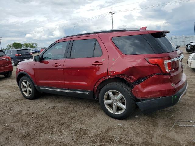 Vin: 1fm5k8d80hga75553, lot: 58581005, ford explorer xlt 20172