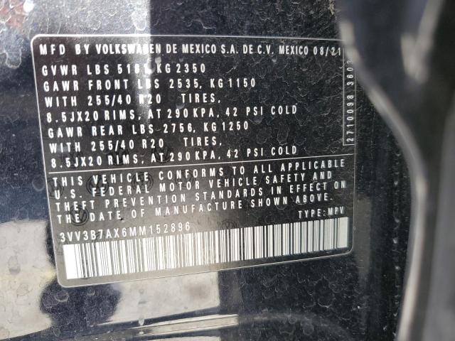 2021 VOLKSWAGEN TIGUAN SE - 3VV3B7AX6MM152896