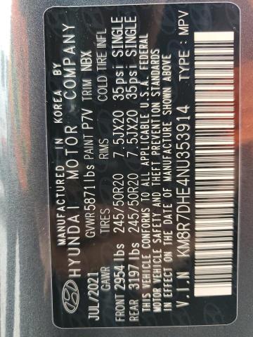 2022 HYUNDAI PALISADE C - KM8R7DHE4NU353914