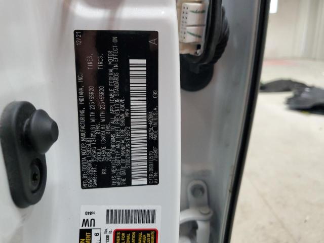 2022 TOYOTA HIGHLANDER - 5TDDZRBH2NS176972