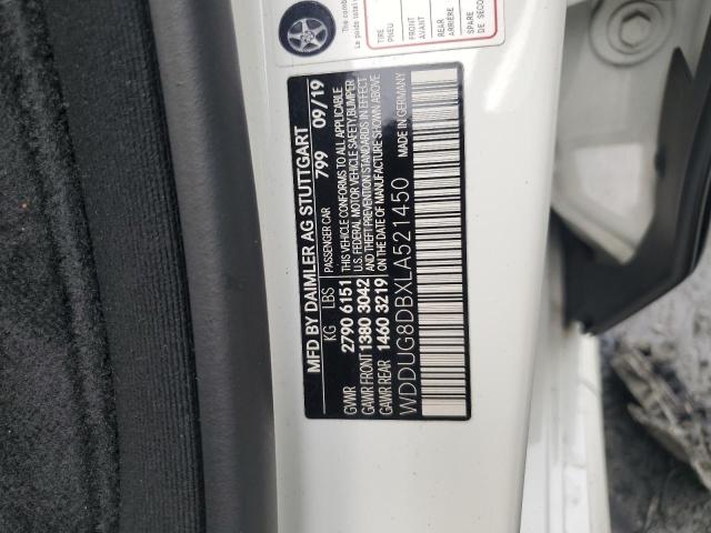 2020 MERCEDES-BENZ S 560 - WDDUG8DBXLA521450