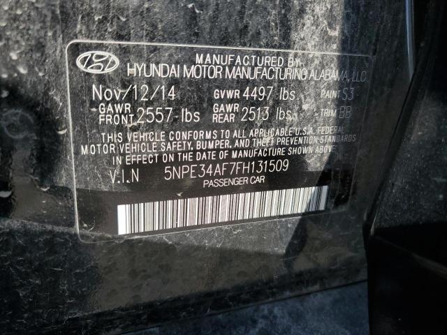 2015 HYUNDAI SONATA SPO 5NPE34AF7FH131509