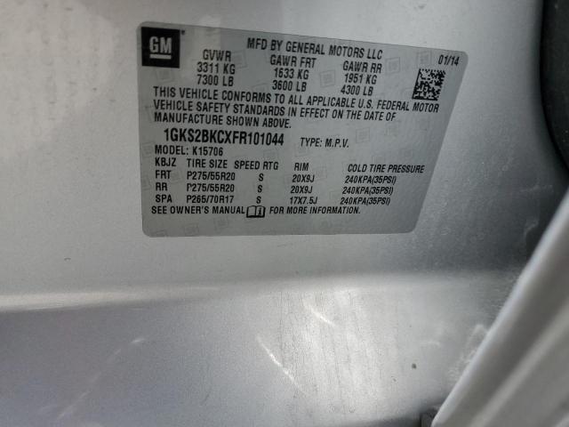 2015 GMC YUKON SLT - 1GKS2BKCXFR101044