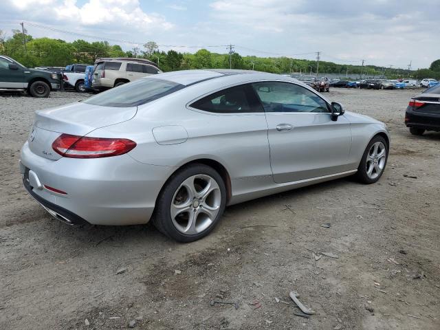 Vin: wddwj4kb1hf341032, lot: 56042725, mercedes-benz c-class 300 4matic 20173