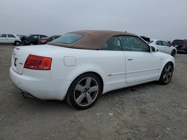 AUDI A4 2.0T CA 2009 white  gas WAUAF48H89K006647 photo #4