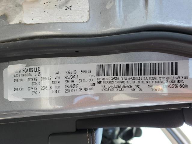 2015 JEEP CHEROKEE L - 1C4PJLCB8FW694890