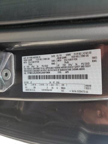 2019 FORD ESCAPE TIT - 1FMCU0J93KUA81968