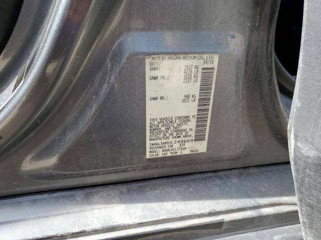 2018 NISSAN ALTIMA 2.5 - 1N4AL3AP0JC249669