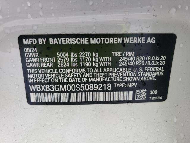 2025 BMW X2 M35I WBX83GM00S5089218