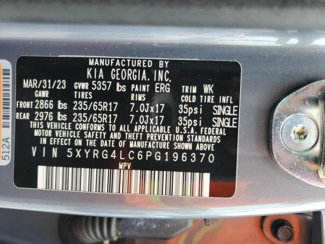 2023 KIA SORENTO LX - 5XYRG4LC6PG196370