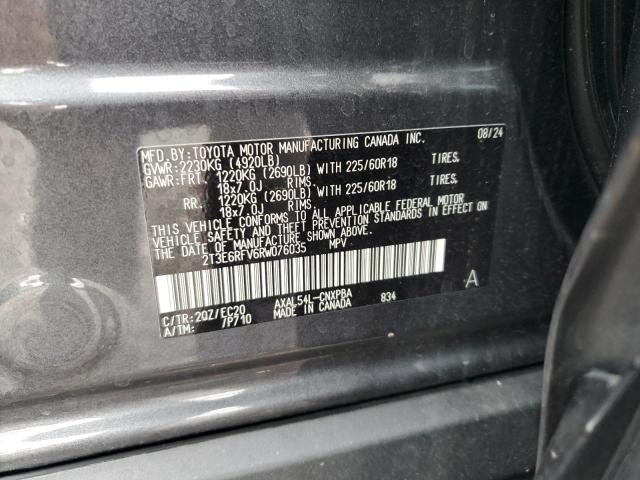 2024 TOYOTA RAV4 XSE 2T3E6RFV6RW076035