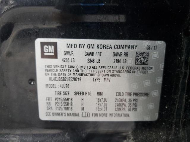 2018 BUICK ENCORE PRE - KL4CJBSB2JB520219