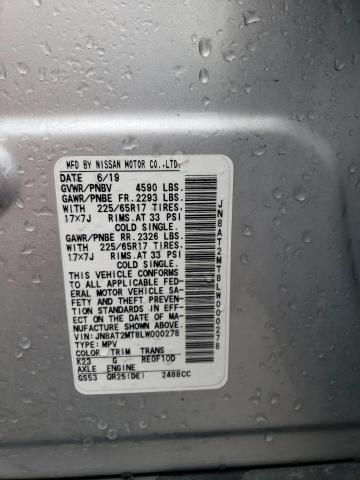 2020 NISSAN ROGUE S JN8AT2MT8LW000278