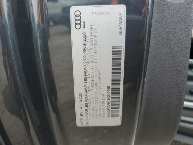 2018 AUDI A5 PRESTIG - WAUUNAF54JA004489
