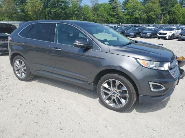 Vin: 2fmtk4k9xfbc01353, lot: 56855425, ford edge titanium 20154