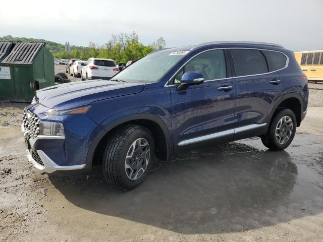 Vin: 5nms2da10ph006571, lot: 54793895, hyundai santa fe blue 2023 img_1