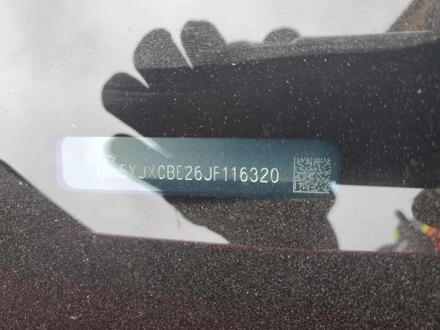 2018 TESLA MODEL X 5YJXCBE26JF116320