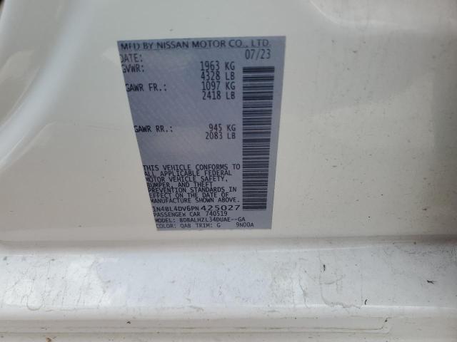 2023 NISSAN ALTIMA SV 1N4BL4DV6PN425027