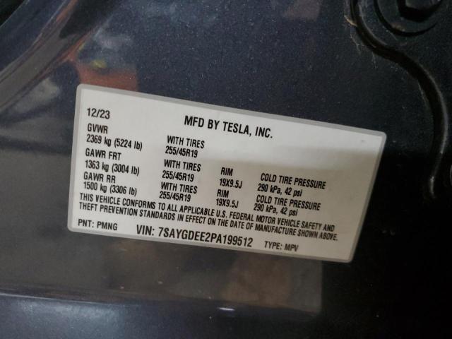 2023 TESLA MODEL Y - 7SAYGDEE2PA199512