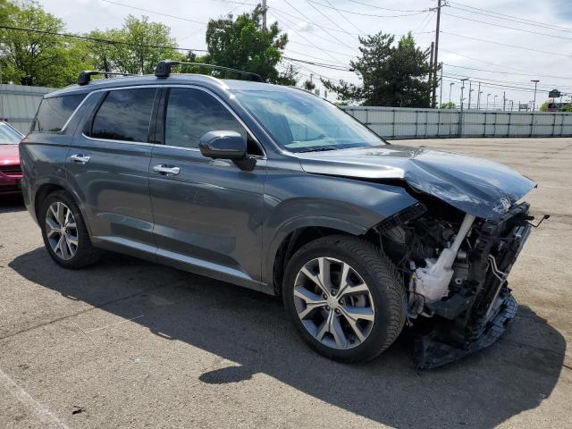 Vin: km8r5dhe5mu284669, lot: 55454035, hyundai palisade limited 20214