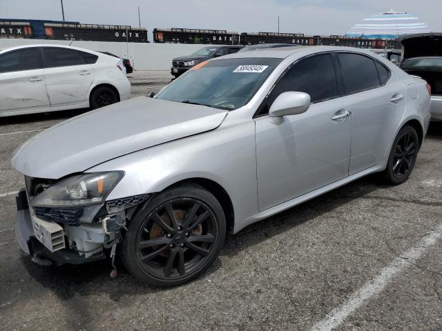 LEXUS IS 250 2007 silver  gas JTHBK262975038314 photo #1