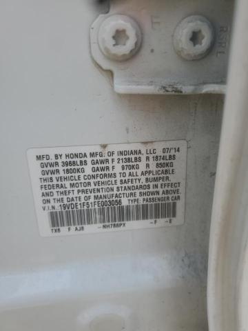 2015 ACURA ILX 20 PRE - 19VDE1F51FE003056