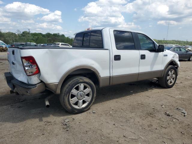 FORD F150 SUPER 2006 white crew pic flexible fuel 1FTPW12V66FB63348 photo #4