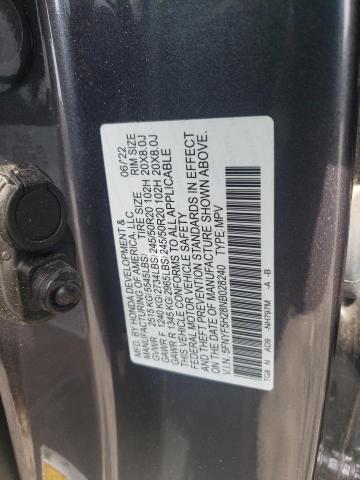 2022 HONDA PILOT SE 5FNYF5H28NB028240