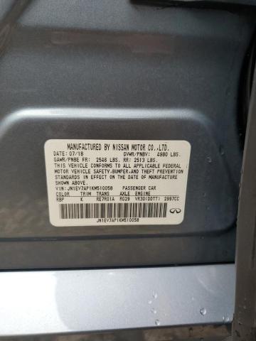 2019 INFINITI Q50 LUXE - JN1EV7AP1KM510058