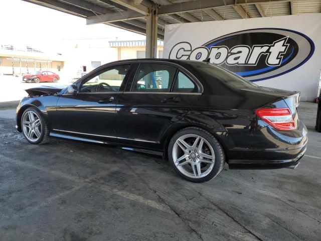 MERCEDES-BENZ C 300 2011 black sedan 4d gas WDDGF5EB5BR147472 photo #3