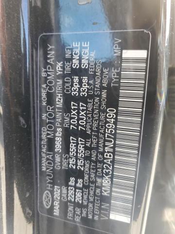 2022 HYUNDAI KONA SEL - KM8K32AB1NU759490